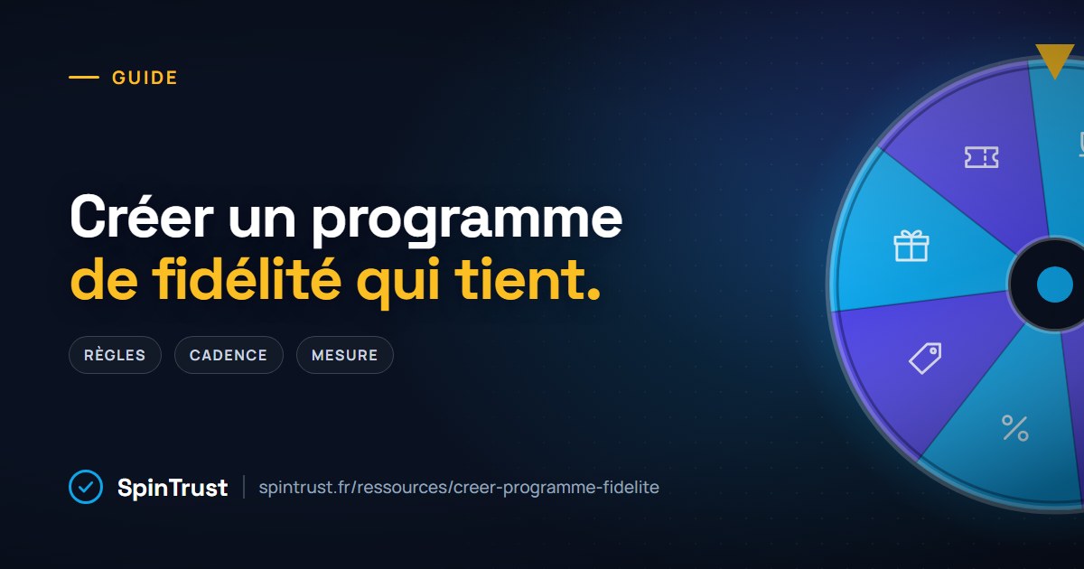 Carte SpinTrust : guide pour créer un programme de fidélité qui tient.